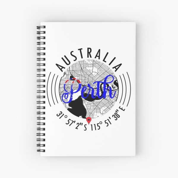 Item preview, Perth, AUSTRALIA Road Map Art - Earth Tones designed and sold by hatimelhag.