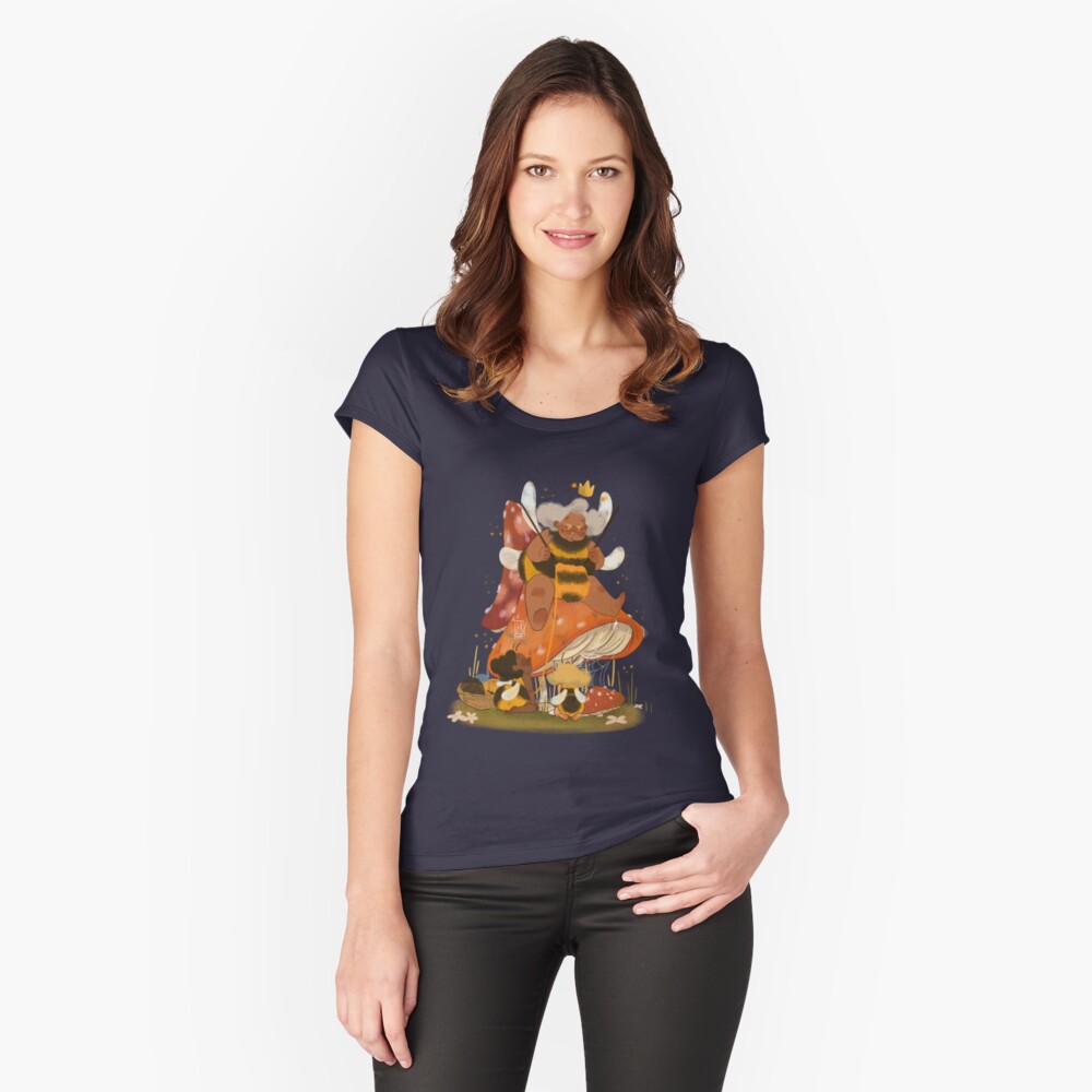 Aperçu de l'œuvre T-shirt échancré créée et vendue par Lulubellule.
