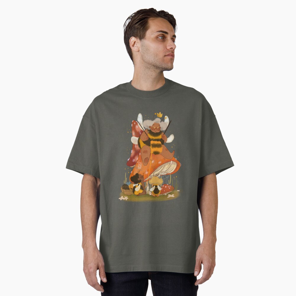 Aperçu de l'œuvre T-shirt oversize créée et vendue par Lulubellule.
