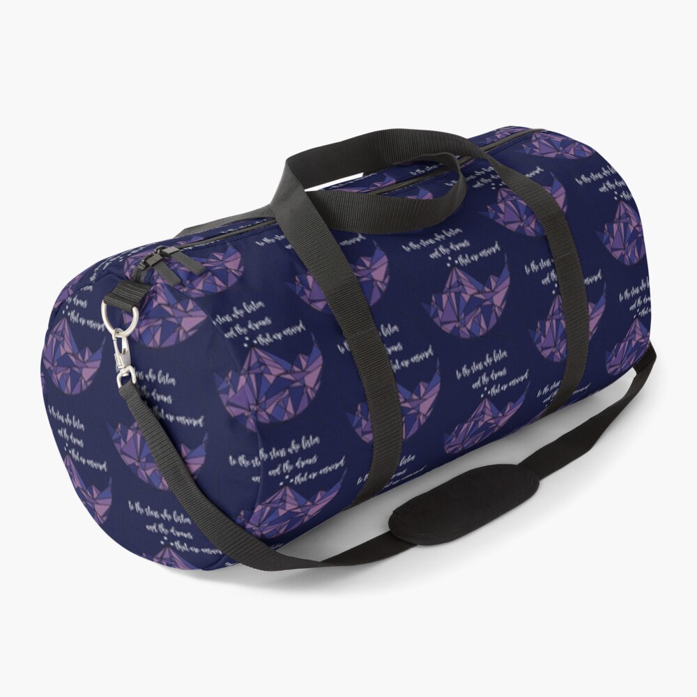 To the Stars Who Listen - Sarah J Maas Duffle Bag