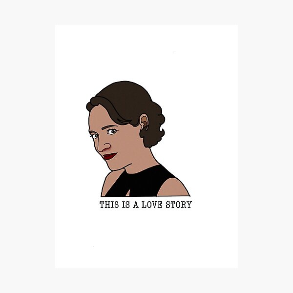 Item preview, Fleabag: This is a Love Story designed and sold by katesredbubbles.