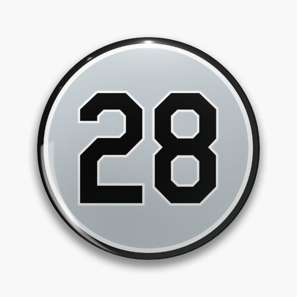 Item preview, Leury Garcia #28 Jersey Number designed and sold by StickBall.