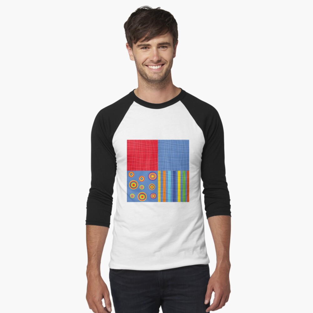 Item preview, Baseball ¾ Sleeve T-Shirt designed and sold by aremaarega.