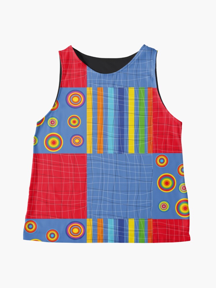 Thumbnail 4 of 6, Sleeveless Top, Patchwork 1 designed and sold by Arema Arega.