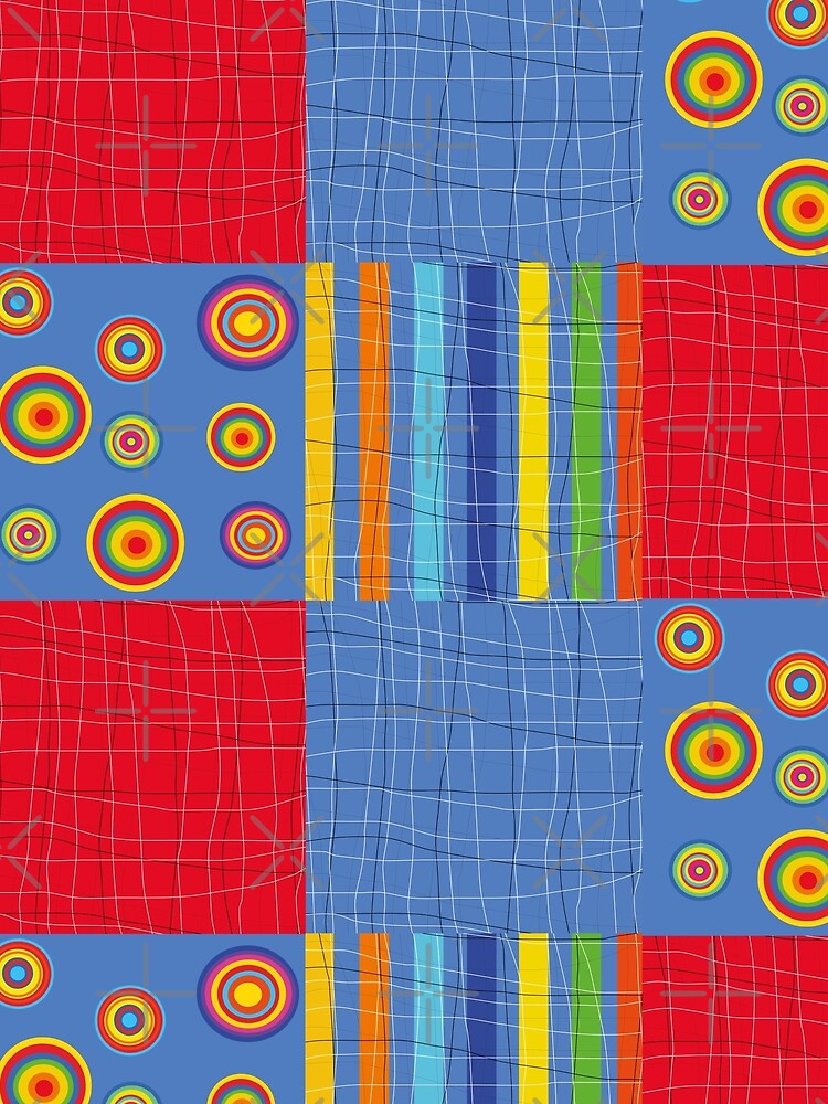 Thumbnail 6 of 6, Sleeveless Top, Patchwork 1 designed and sold by Arema Arega.