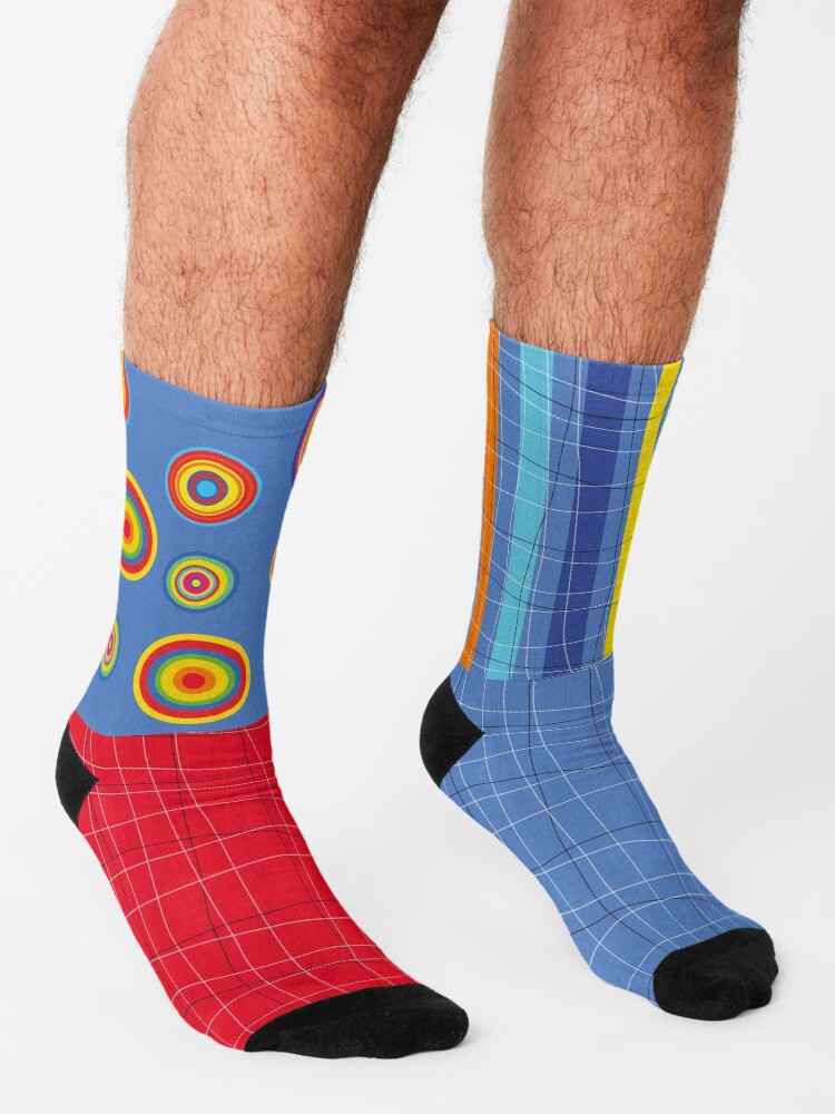 Alternate view of Patchwork 1 Socks