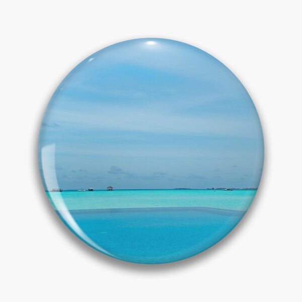 Item preview, Maldives Paradise Turquoise Ocean Swimming Pool designed and sold by newburyboutique.