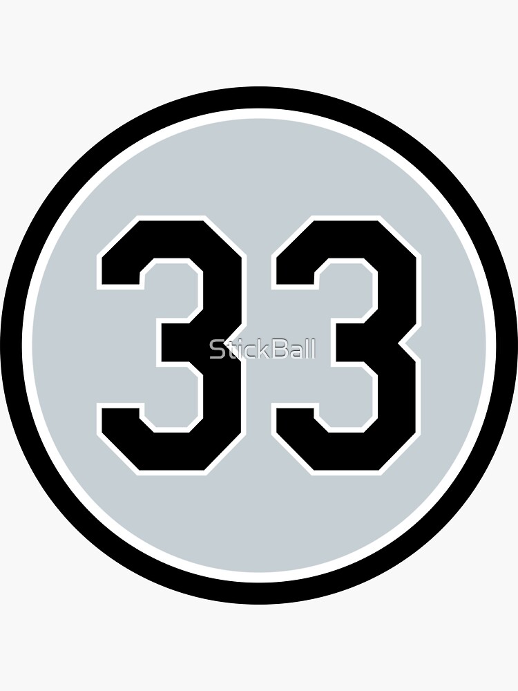 Frank Thomas #35 Jersey Number Sticker for Sale by StickBall