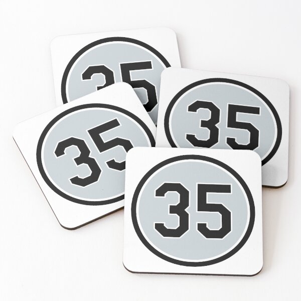 Item preview, Frank Thomas #35 Jersey Number designed and sold by StickBall.