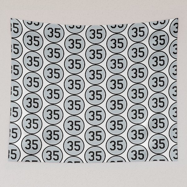 Item preview, Frank Thomas #35 Jersey Number designed and sold by StickBall.