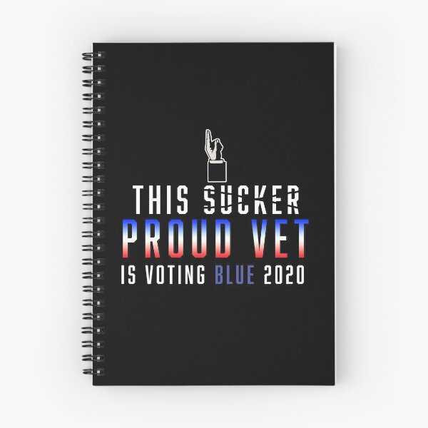 Item preview, Sucker Proud Vet voting Blue 2020  designed and sold by AllLeftSides42.