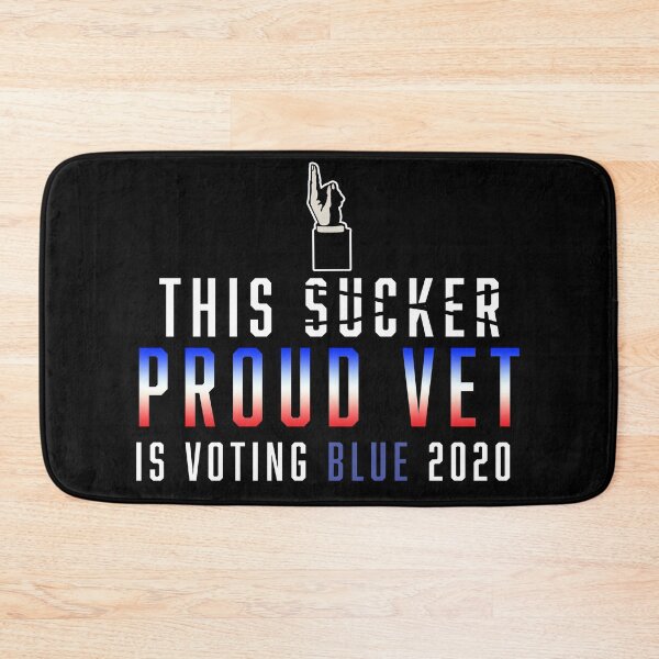 Item preview, Sucker Proud Vet voting Blue 2020  designed and sold by AllLeftSides42.
