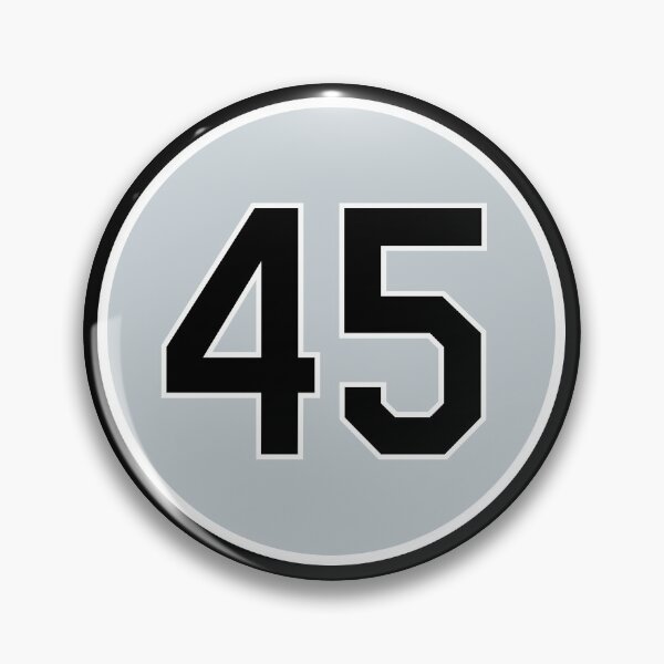 Item preview, Michael Jordan #45 Jersey Number designed and sold by StickBall.