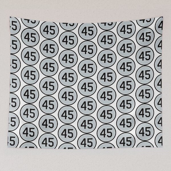 Item preview, Michael Jordan #45 Jersey Number designed and sold by StickBall.