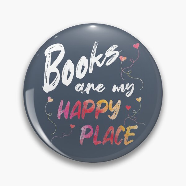 Artikelvorschau, Bücher sind mein glücklicher Ort entworfen und verkauft von KristyBDesigns.
