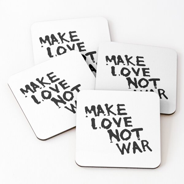 Item preview, Make Love, Not War designed and sold by joshcartoonguy.