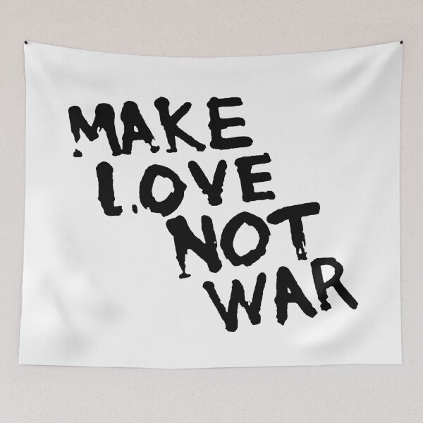 Item preview, Make Love, Not War designed and sold by joshcartoonguy.