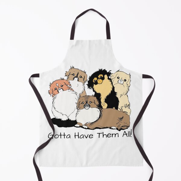 Item preview, Gotta Have Them All! Colored Tibetan Spaniel Design designed and sold by Monica C. Webster.