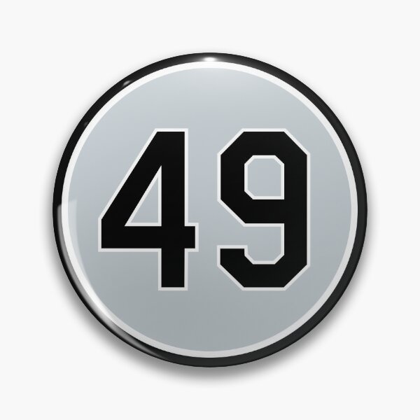 Item preview, Chris Sale #49 Jersey Number designed and sold by StickBall.