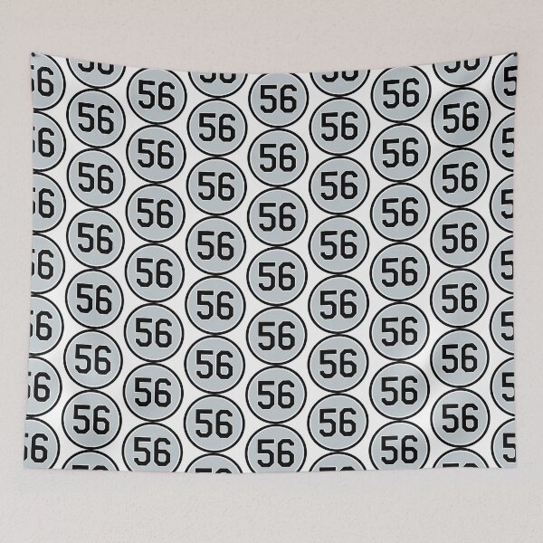 Item preview, Mark Buehrle #56 Jersey Number designed and sold by StickBall.