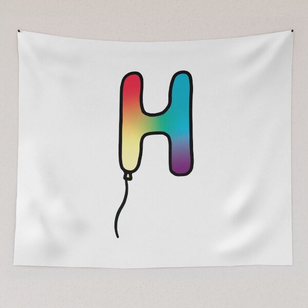 Item preview, Initial Monogram Balloon Letter H designed and sold by murialbezanson.