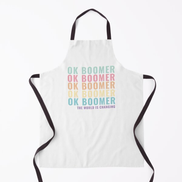 Item preview, OK Boomer The World is Changing Funny Meme Sticker Generation Z Gifts designed and sold by RadicalDesigns.