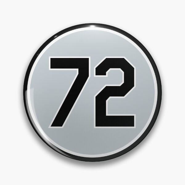 Item preview, Carlton Fisk #72 Jersey Number designed and sold by StickBall.