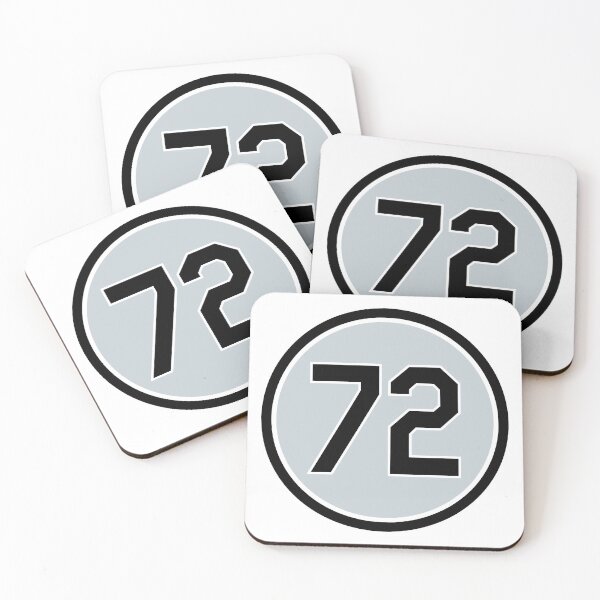Item preview, Carlton Fisk #72 Jersey Number designed and sold by StickBall.
