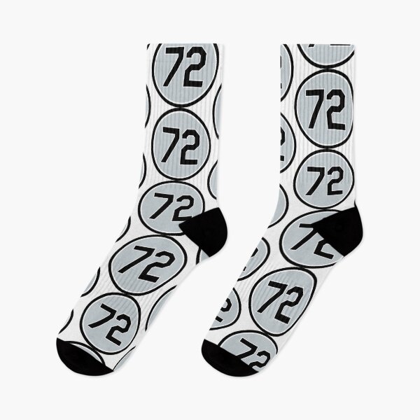 Item preview, Carlton Fisk #72 Jersey Number designed and sold by StickBall.