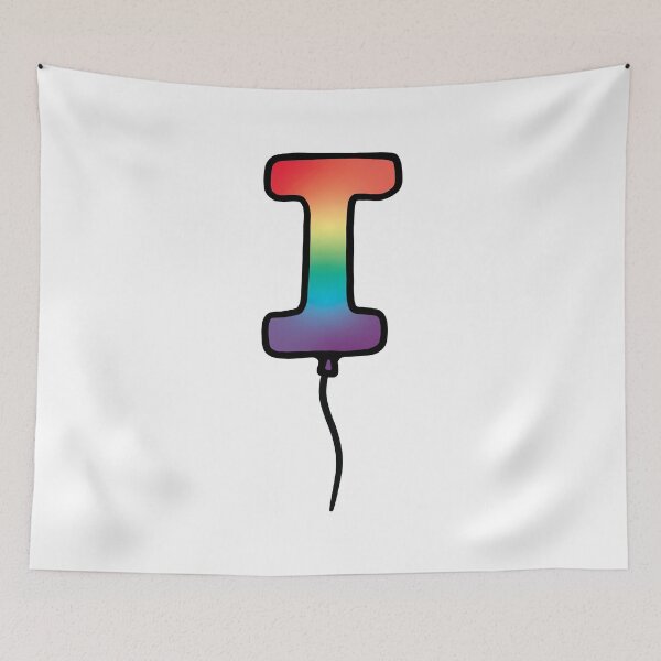Item preview, Initial Monogram Balloon Letter I designed and sold by murialbezanson.
