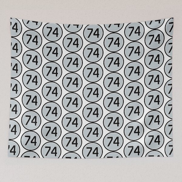 Item preview, Eloy Jimenez #74 Jersey Number designed and sold by StickBall.