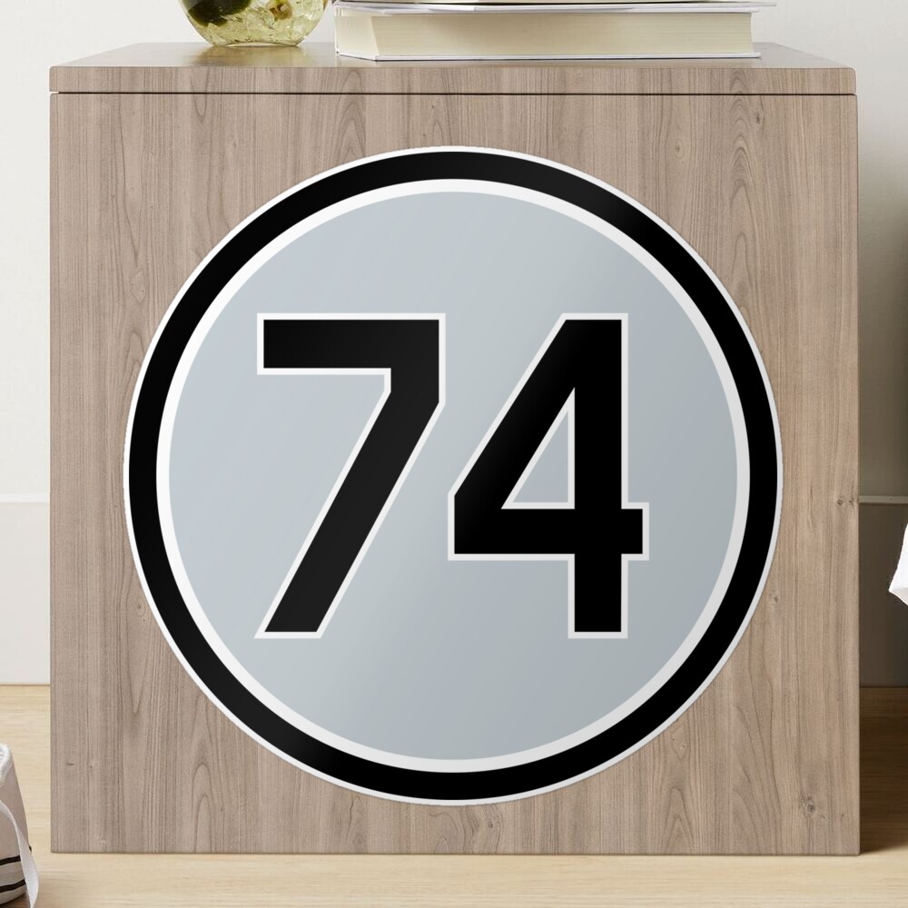 Eloy Jimenez #74 Jersey Number Poster for Sale by StickBall