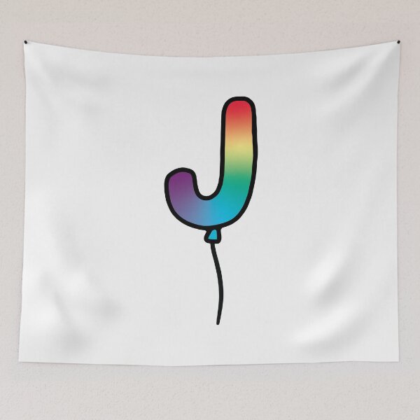 Item preview, Initial Monogram Balloon Letter J designed and sold by murialbezanson.