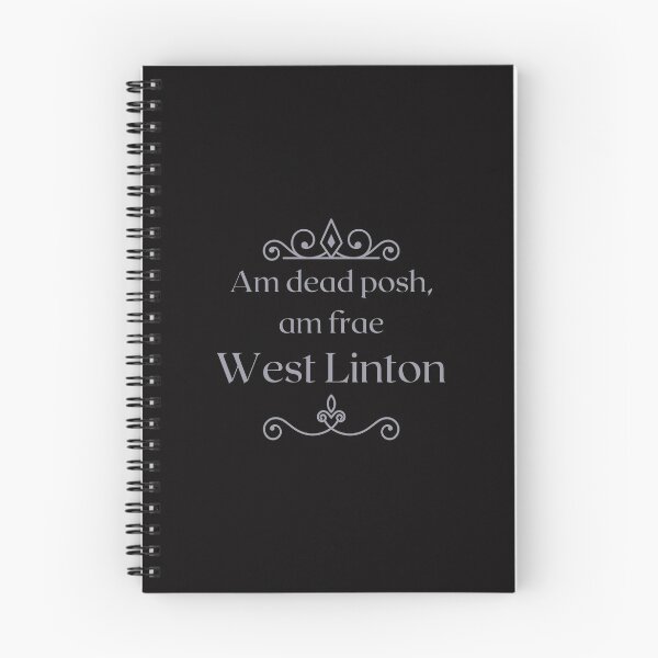 Item preview, Am dead posh, am frae West Linton | Scottish Borders designed and sold by yourscotborders.