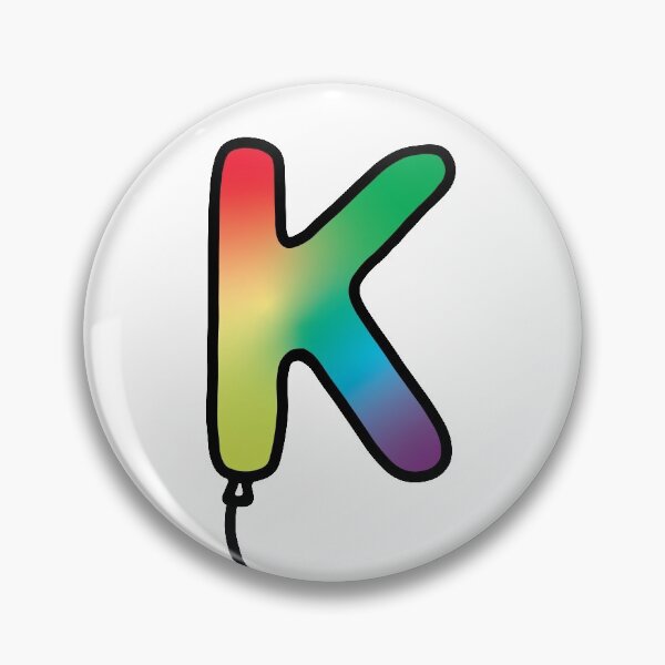 Item preview, Initial Monogram Balloon Letter K designed and sold by murialbezanson.