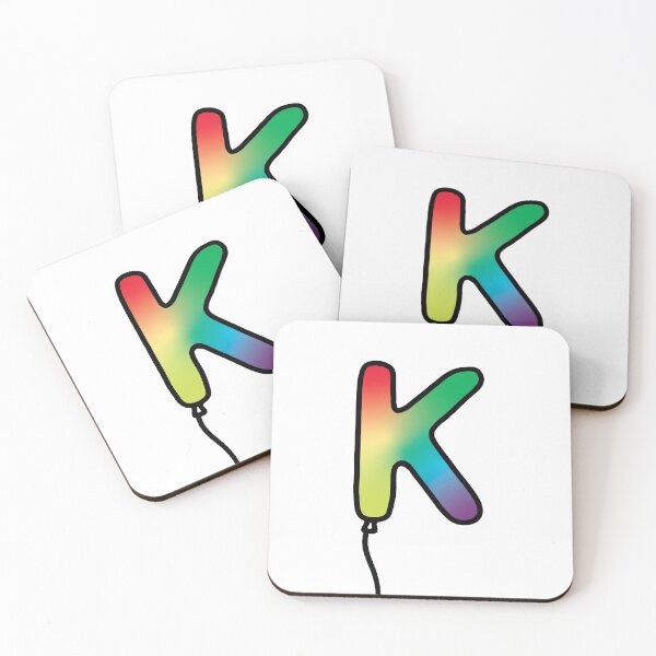 Item preview, Initial Monogram Balloon Letter K designed and sold by murialbezanson.