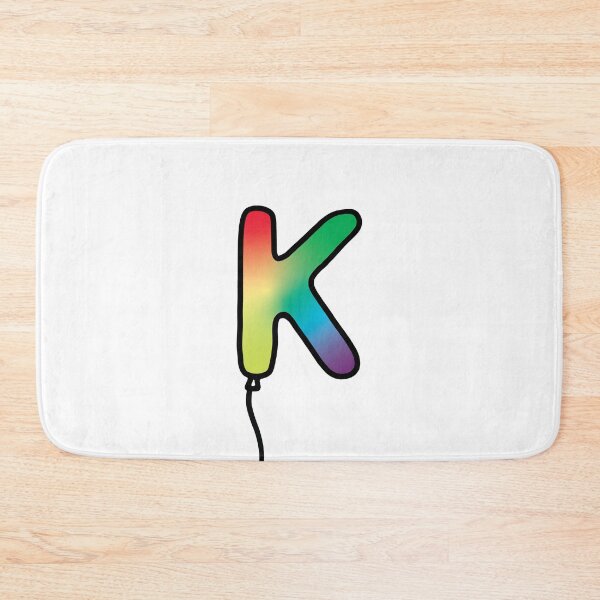 Item preview, Initial Monogram Balloon Letter K designed and sold by murialbezanson.