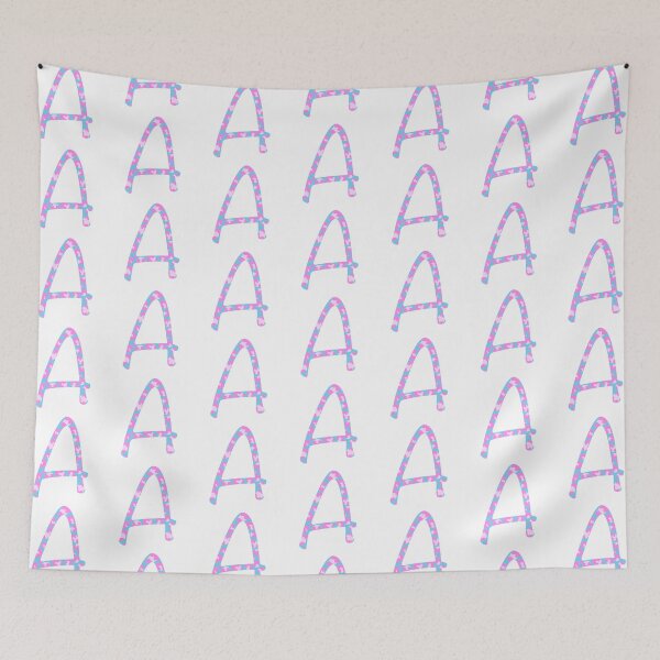 Item preview, A Initial Animal Print Cheetah Print Pink And Blue designed and sold by forfun-art.
