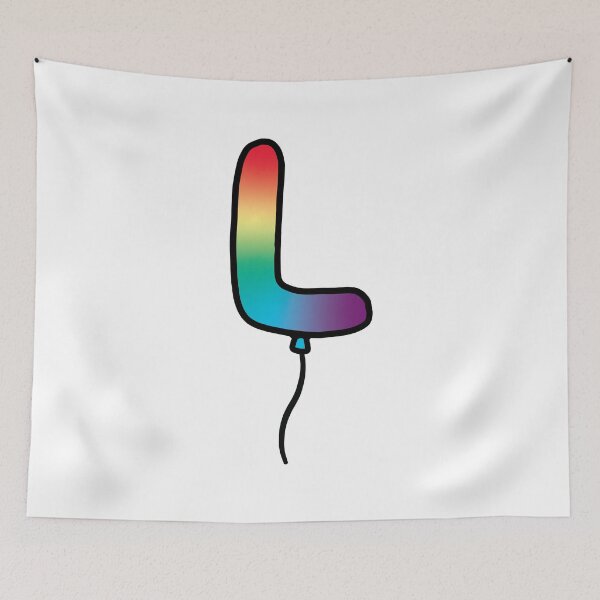 Item preview, Initial Monogram Balloon Letter L designed and sold by murialbezanson.