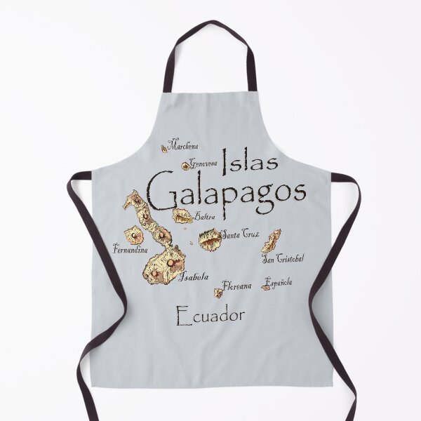 Item preview, Map of the Galapagos Islands designed and sold by leeloolook.