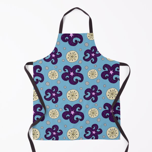 Item preview, Starfish and Sand Dollars Coastal Pattern designed and sold by Julie Erin Designs.