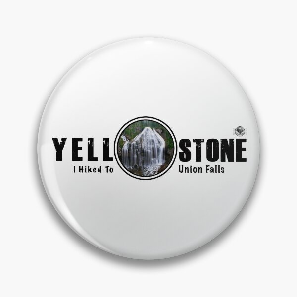 Item preview, I Hiked to Union Falls, Yellowstone National Park - Union Falls designed and sold by SmyrnaBuffalo.