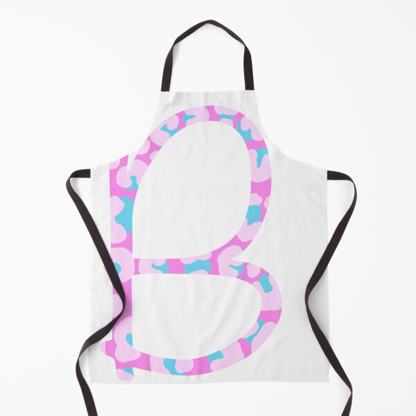 Item preview, B Initial Animal Print Cheetah Print Pink And Blue designed and sold by forfun-art.