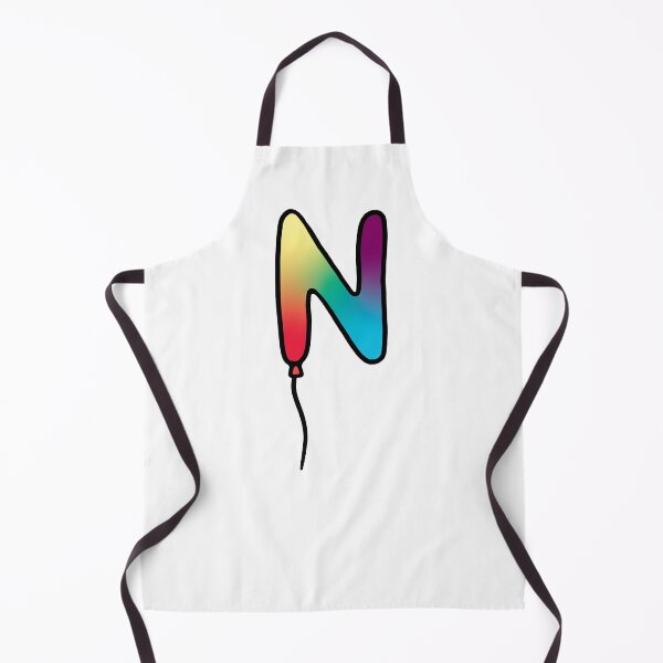 Item preview, Initial Monogram Balloon Letter N designed and sold by murialbezanson.