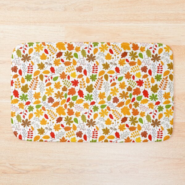 Item preview, Colorful Autumn Leaves, Red, Yellow, Green designed and sold by Pravokrugulnik.