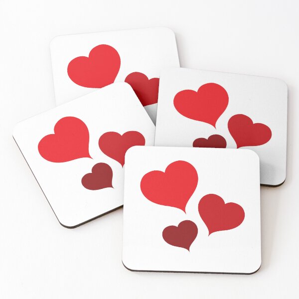 Item preview, Red Hearts-Valentine designed and sold by Julianadieyi.