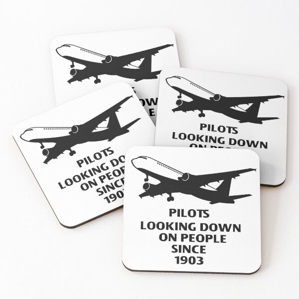 Item preview, PILOTS LOOKING DOWN ON PEOPLE SINCE 1903 designed and sold by wasserberg.