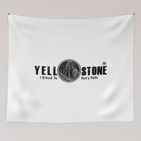 Item preview, I Hiked to Fairy Falls, Yellowstone National Park - Fairy Falls designed and sold by SmyrnaBuffalo.