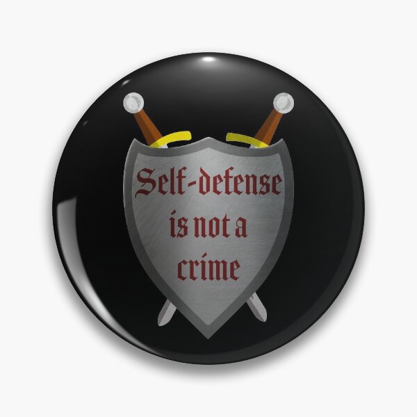 Item preview, Self-defense is not a crime designed and sold by Francesko221.