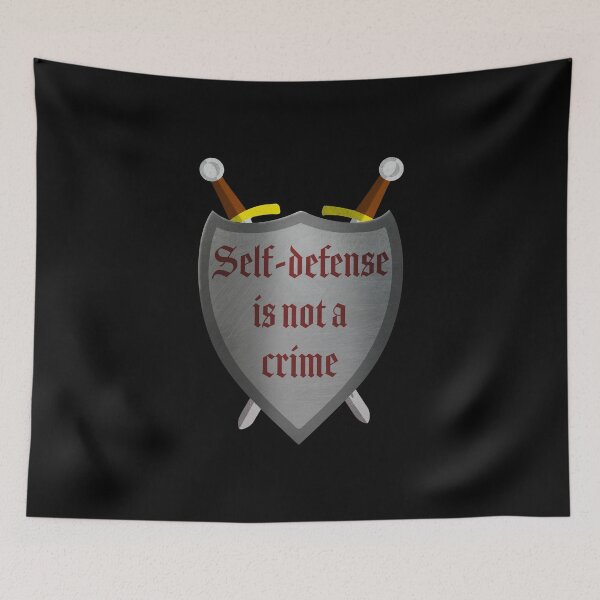 Item preview, Self-defense is not a crime designed and sold by Francesko221.